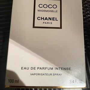 Coco Chanel Mademoiselle empty box